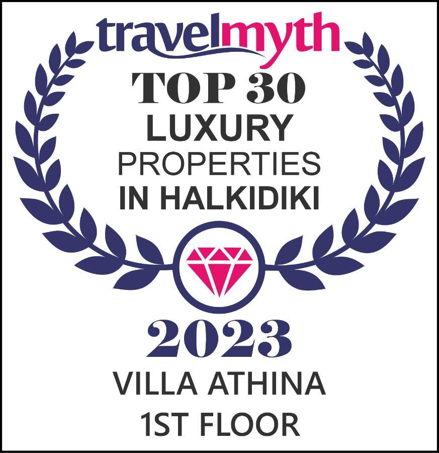 Villa Athina 1St Floor Nea Kallikrateia Екстериор снимка
